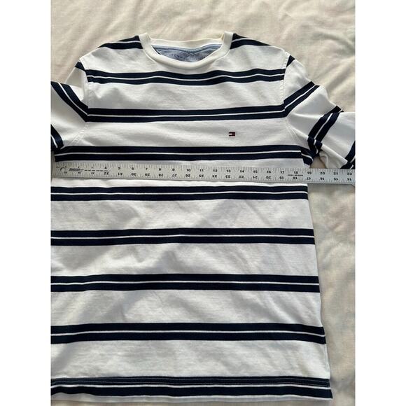Tommy Hilfiger Mens S/P long sleeve striped coastal Fisherman cotton T-shirt - Picture 6 of 8